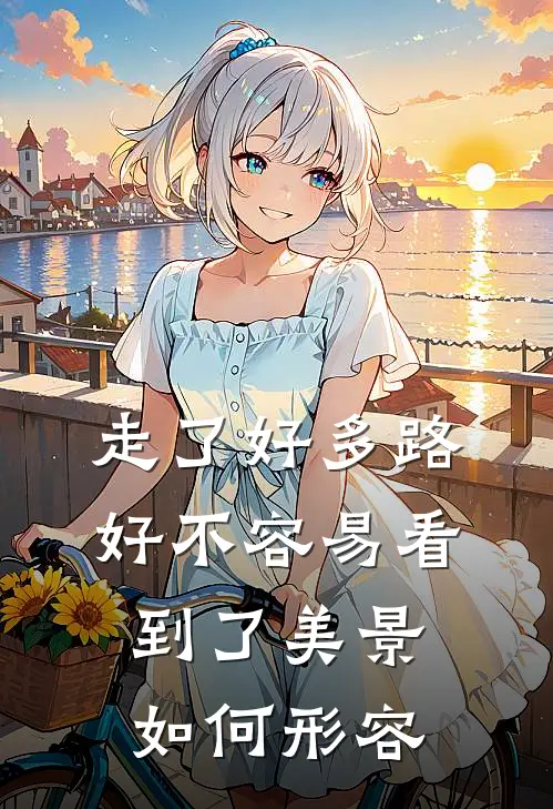 走了好多路,好不容易看到了美景,如何形容