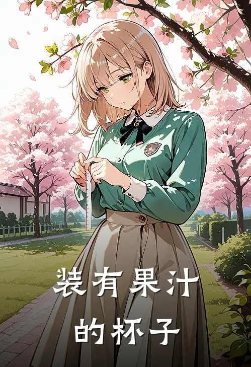 装有果汁的杯子