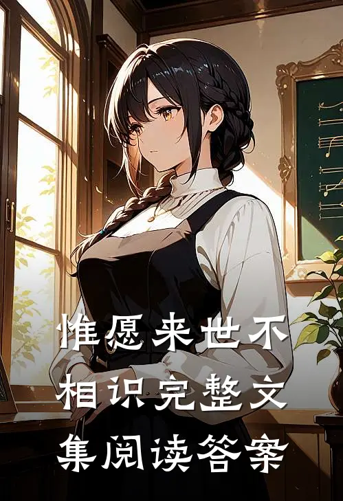 惟愿来世不相识完整文集阅读答案