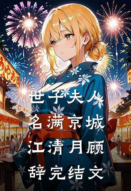 世子夫人名满京城江清月顾辞完结文