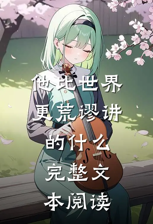 他比世界更荒谬讲的什么完整文本阅读