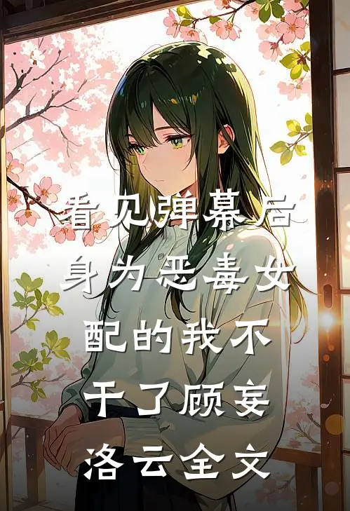 看见弹幕后，身为恶毒女配的我不干了顾妄洛云全文