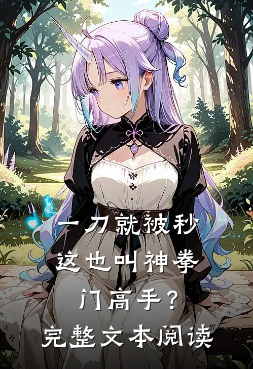 一刀就被秒，这也叫神拳门高手？完整文本阅读