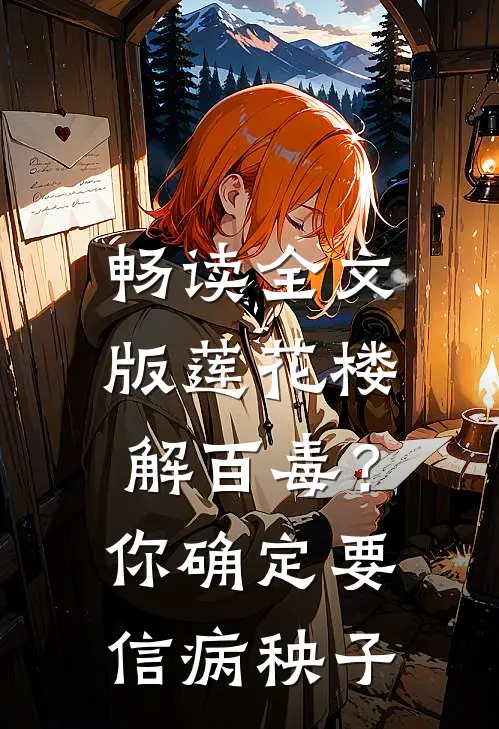 畅读全文版莲花楼：解百毒？你确定要信病秧子