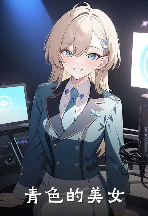 青色的美女