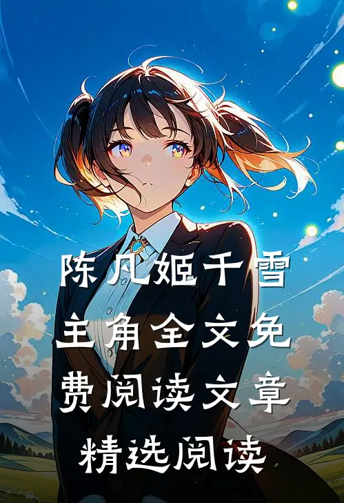 陈凡姬千雪主角全文免费阅读文章精选阅读