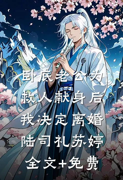卧底老公为救人献身后，我决定离婚陆司礼苏婷全文+免费