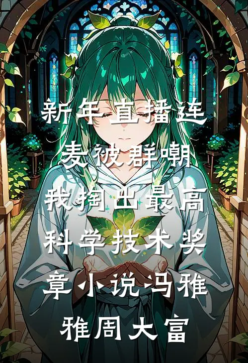 新年直播连麦被群嘲，我掏出最高科学技术奖章小说冯雅雅周大富