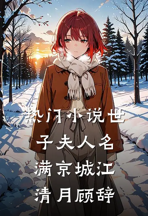 热门小说世子夫人名满京城江清月顾辞