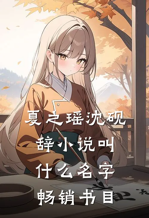 夏之瑶沈砚辞小说叫什么名字畅销书目