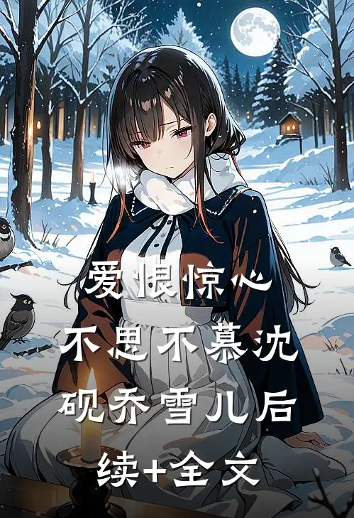 爱恨惊心，不思不慕沈砚乔雪儿后续+全文