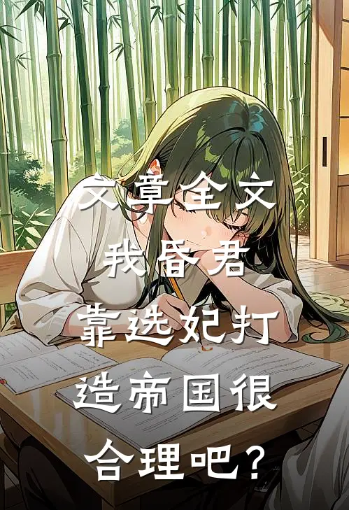 文章全文我昏君，靠选妃打造帝国很合理吧？