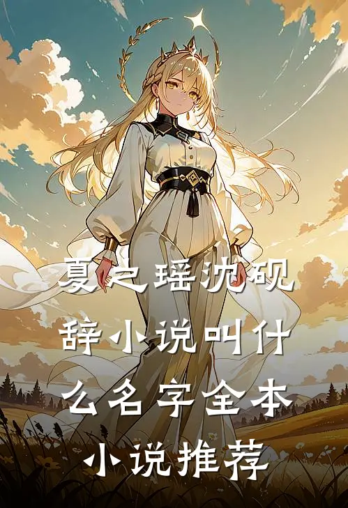 夏之瑶沈砚辞小说叫什么名字全本小说推荐