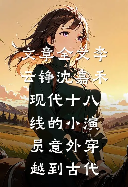 文章全文李云铮沈嘉禾现代十八线的小演员意外穿越到古代
