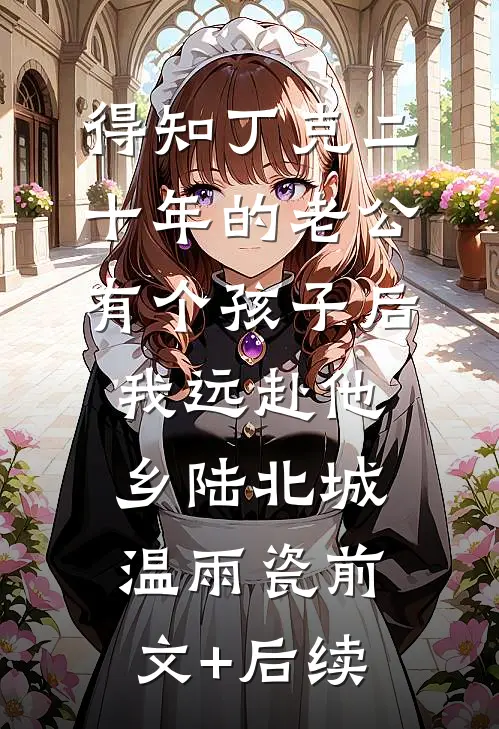 得知丁克二十年的老公有个孩子后，我远赴他乡陆北城温雨瓷前文+后续