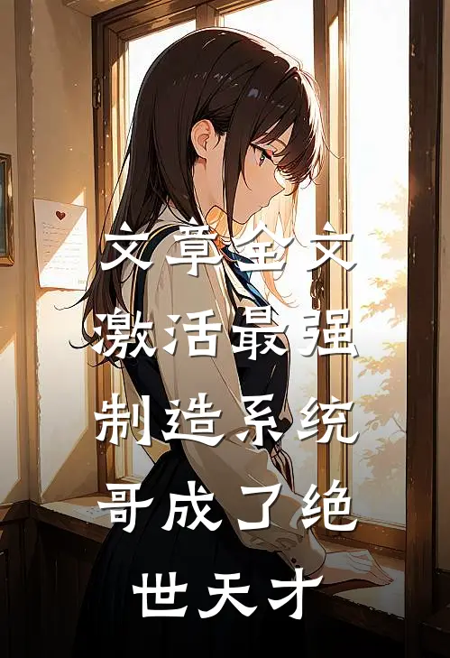 文章全文激活最强制造系统，哥成了绝世天才