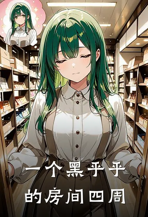一个黑乎乎的房间四周
