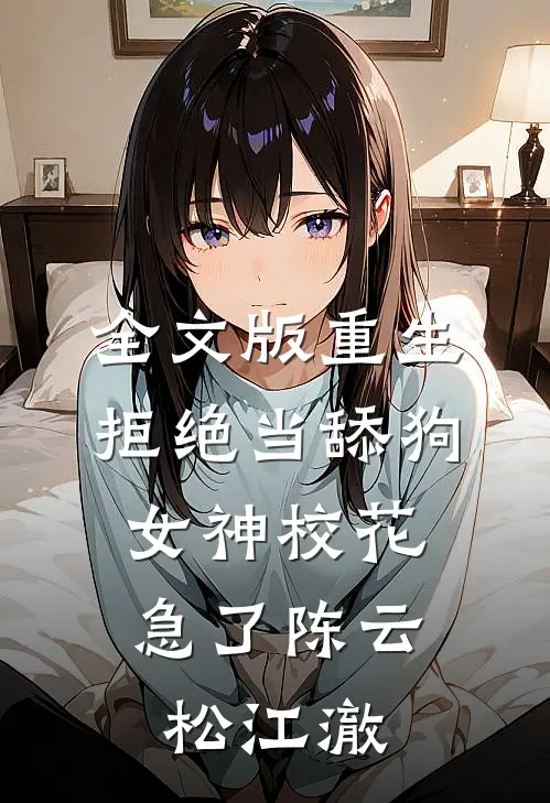 全文版重生:拒绝当舔狗,女神校花急了(陈云松江澈)