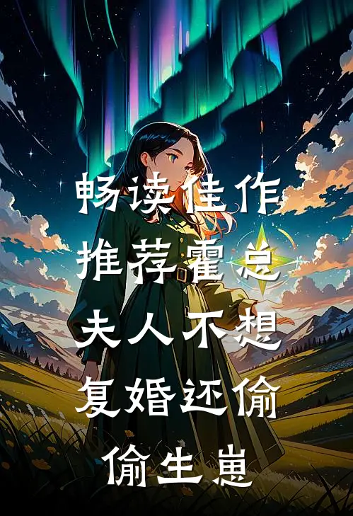 畅读佳作推荐霍总，夫人不想复婚还偷偷生崽