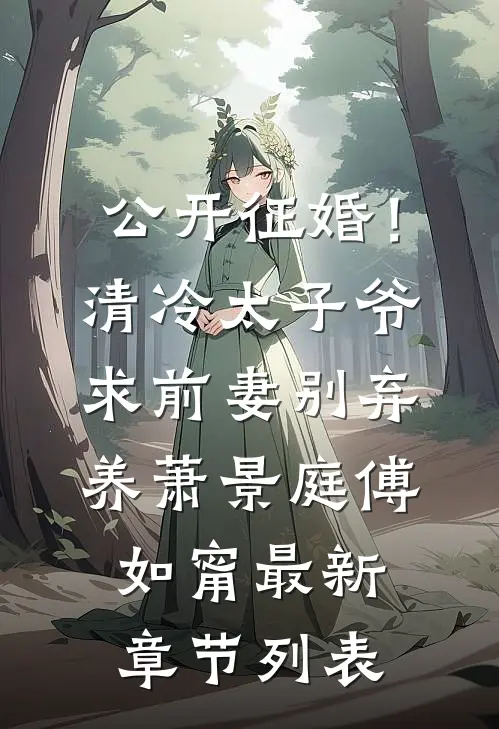 公开征婚！清冷太子爷求前妻别弃养萧景庭傅如甯最新章节列表