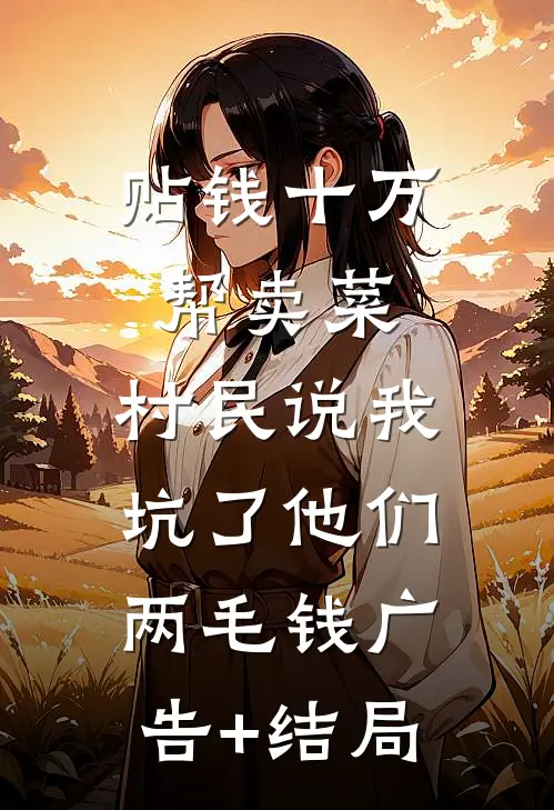 贴钱十万帮卖菜，村民说我坑了他们两毛钱广告+结局