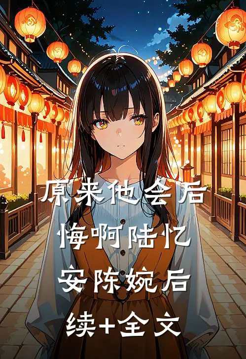 原来他会后悔啊陆忆安陈婉后续+全文