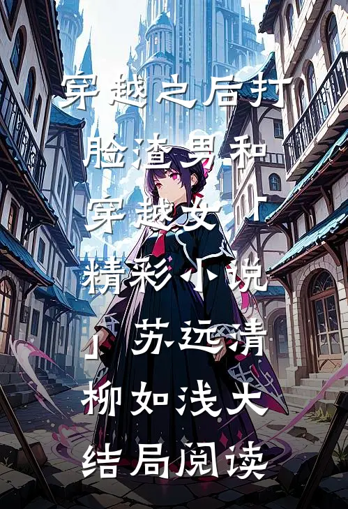 穿越之后打脸渣男和穿越女「精彩小说」苏远清柳如浅大结局阅读