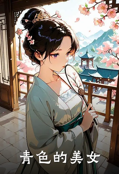青色的美女