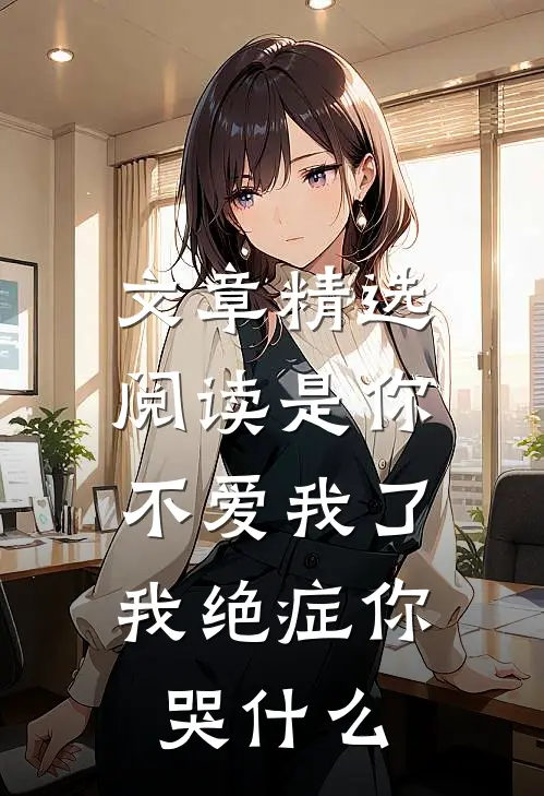 文章精选阅读是你不爱我了,我绝症你哭什么