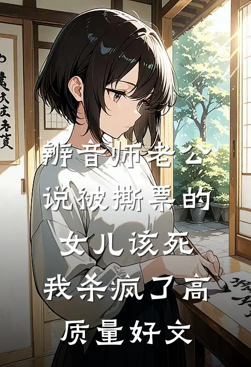 辨音师老公说被撕票的女儿该死，我杀疯了高质量好文